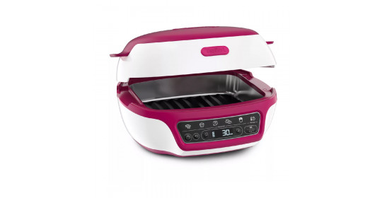 Tefal Machine à gâteaux intelligente, 5 programmes automatiques, 1 mode  manuel, 12 moules mini gâteaux, 1 grand moule, Compatible avec la gamme