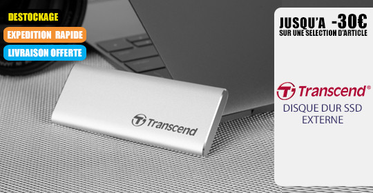 Transcend Disque dur & SSD